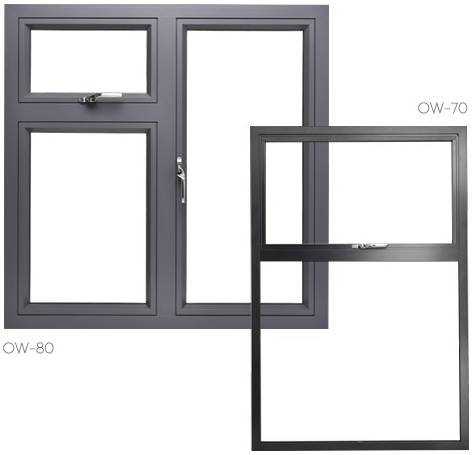 OW-70 and OW-80 casement windows