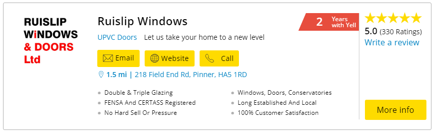 Customer Testimonials Ruislipwindows Co Uk