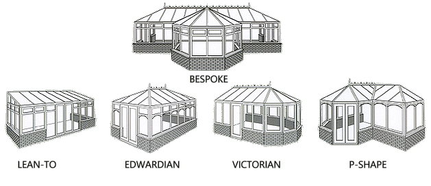 Popular conservatory styles